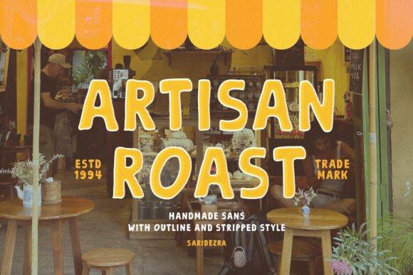 Artisan Roast: A Handmade Sans Serif with Real Character
