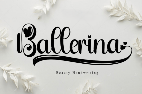 Ballerina: The Font That Dances Across Your Designs