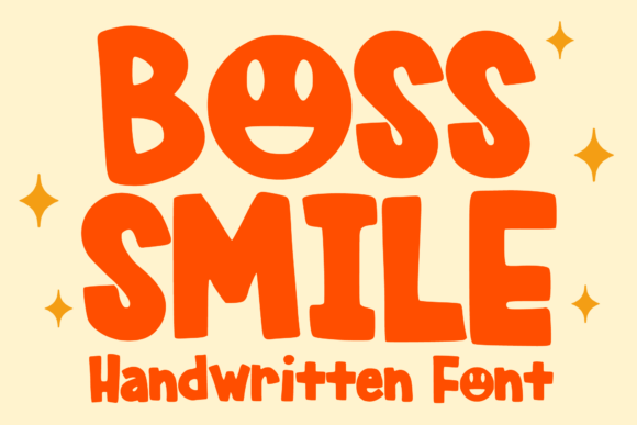 Boss Smile: The Bold Marker Font with Playful Charm