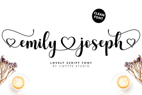 Fall in Love with the Emily Joseph Script Font