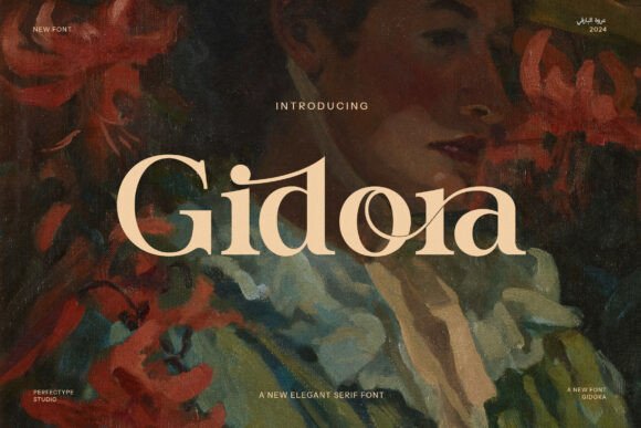 Gidora: A Serif Font That Commands Attention
