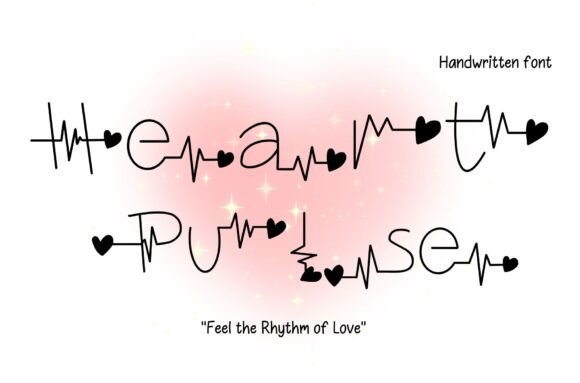 Heartpulse: A Typeface That Rhythms with Life and Passion
