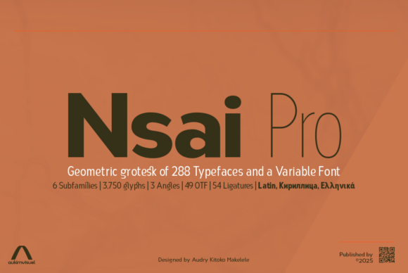 Nsaipro Condensed: A Modern Typeface for Global Branding