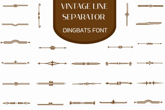 Vintage Line Separator: Your Secret Weapon for Instant Design Charm