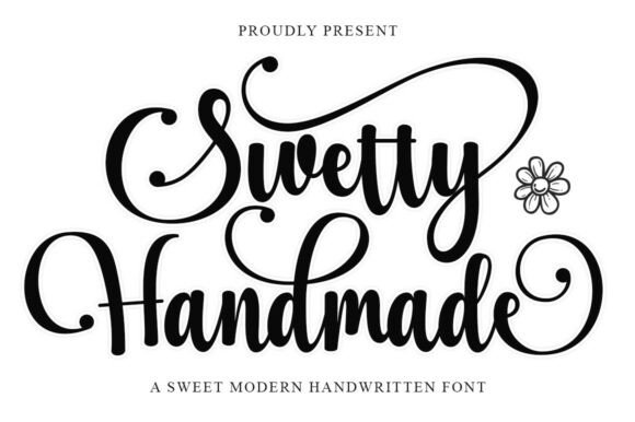 Winter's Elegance in Every Letter: A Look at Sweetty Handmade